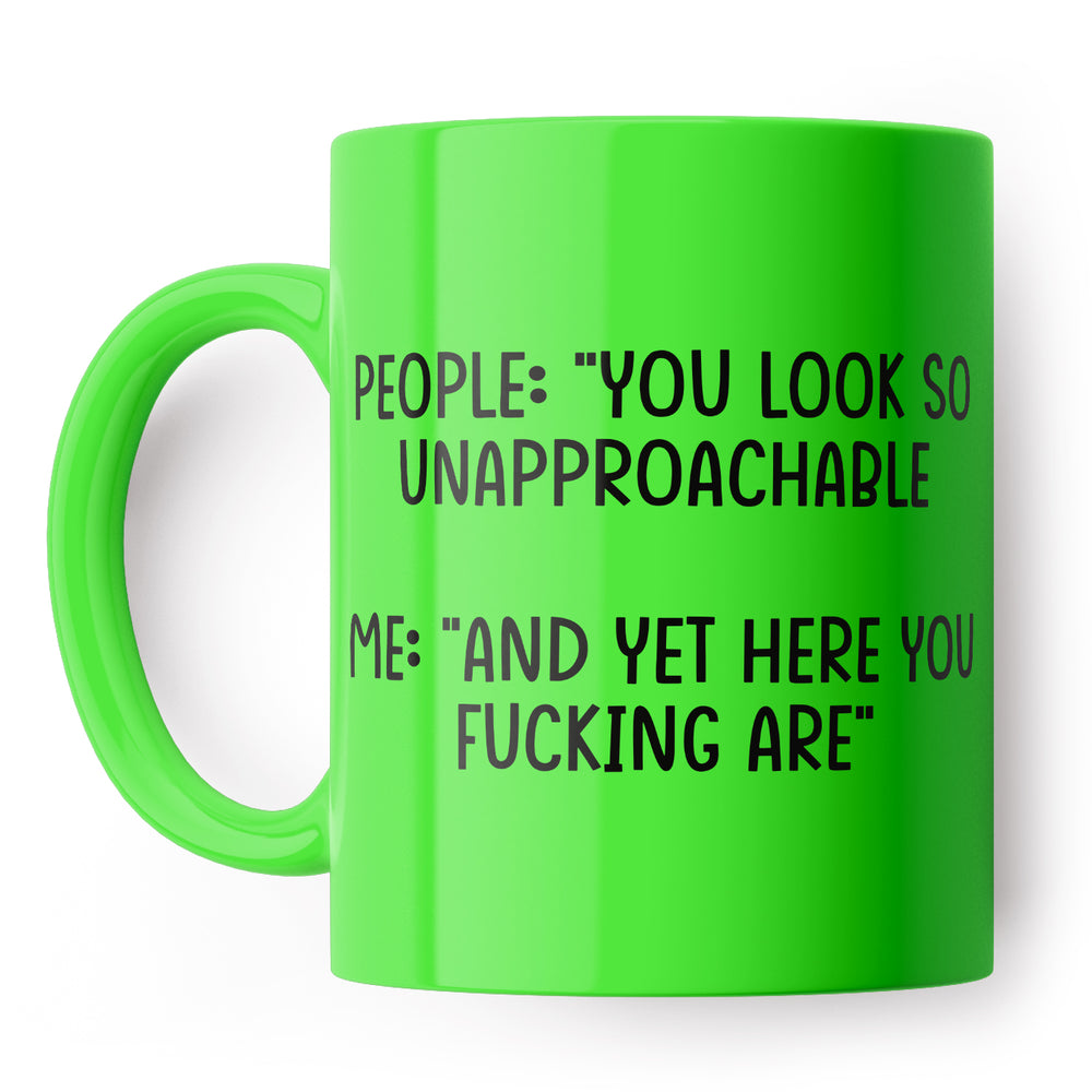 Unapproachable Funny Mug #2 image